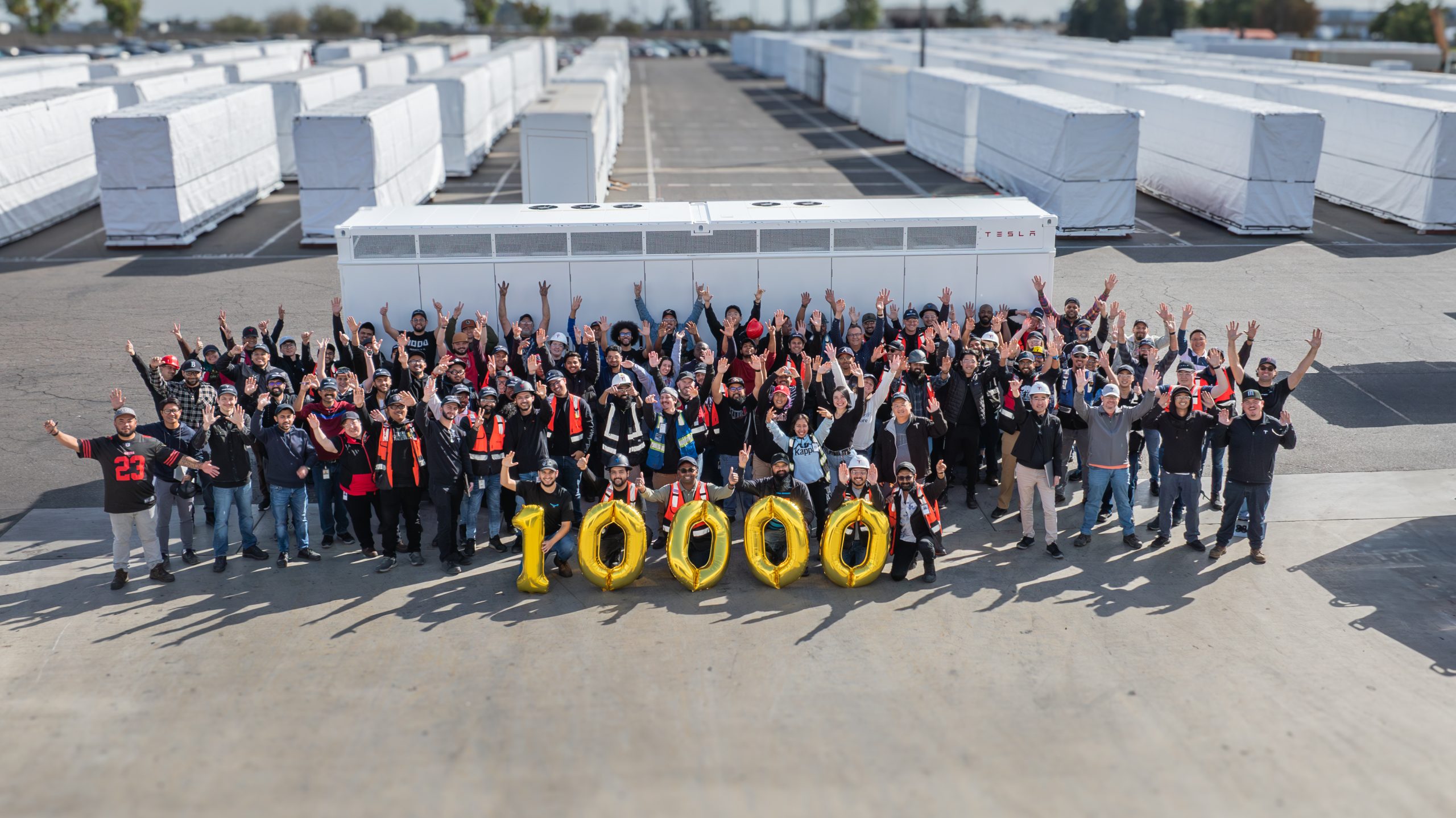 Последняя веха производства Tesla Megapack является важной: вот почему