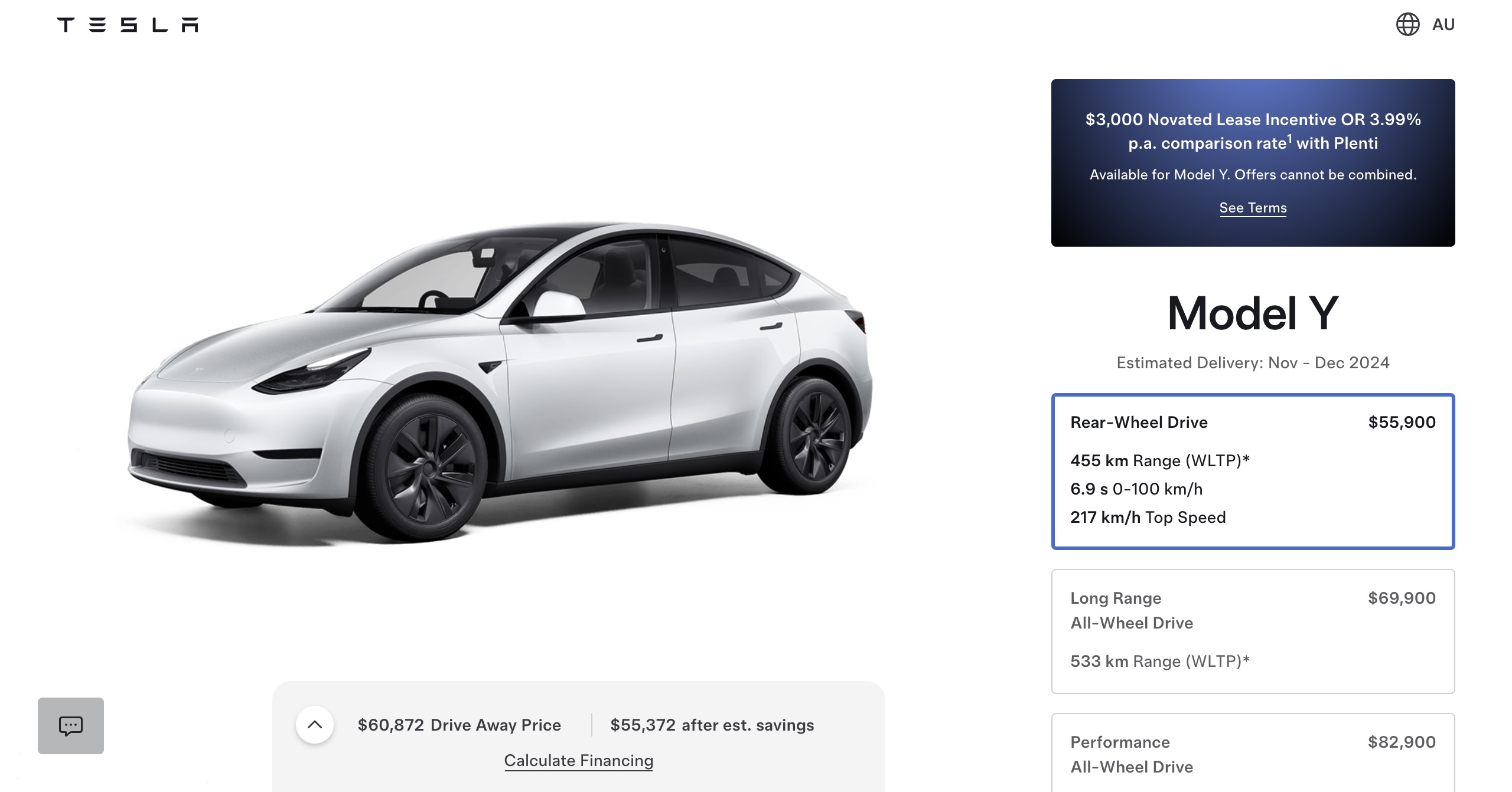 Tesla-lease-program-australia