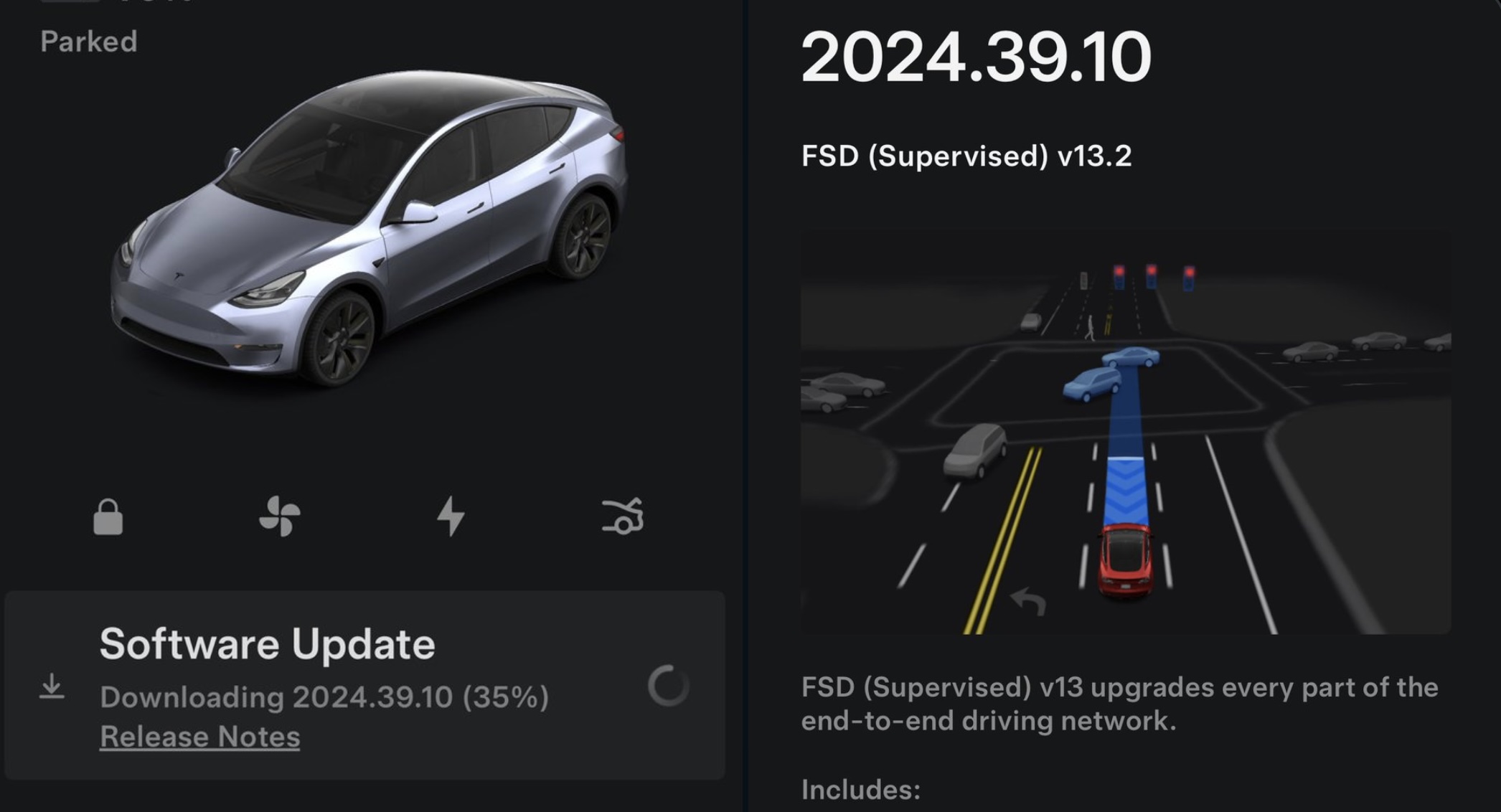 Tesla Full Self-Driving (FSD) V13 начинает первоначальное внедрение